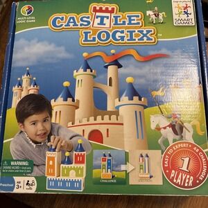 Castle Logix Multi-Level Logic Smart Games Wood -Kids 2011 Edition - COMPLETE
